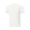 Li Ning Glory Series Sports Fashion Versatile Casual Breathable Crew Neck Logo Short Sleeve T-Shirt Men T-Shirts White ATSV693-1