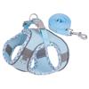 Dog and Cat Harness, Chest Rope Set, Reflective, Breathable, Adjustable, Pet, Small and Medium Dog, Puppy, Outdoor Walking