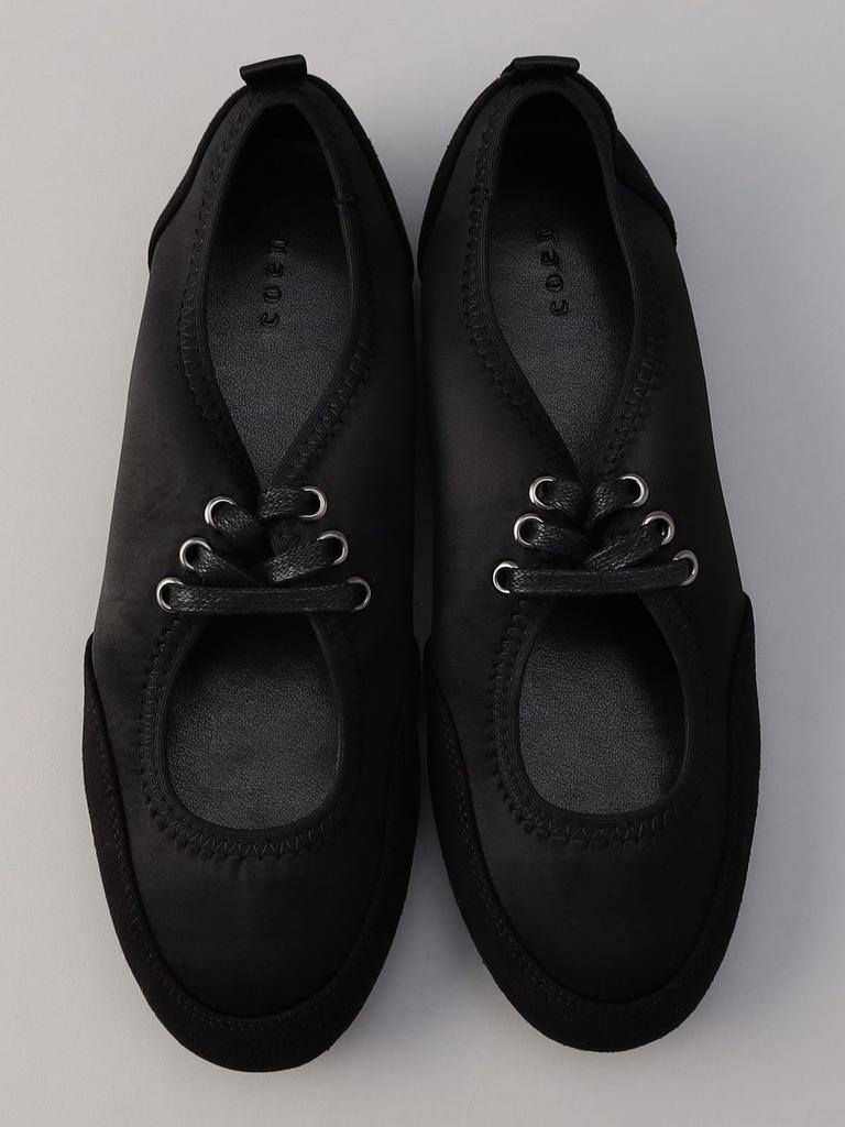 Cohen Lace-Up Ballet Flats 76826070249 0950 BLACK(09) 23.5cm