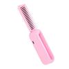 Foldable Hair Straightener Brush 9 Adjustable Temperature Settings Cordless Portable Rechargeable Straightening Brush