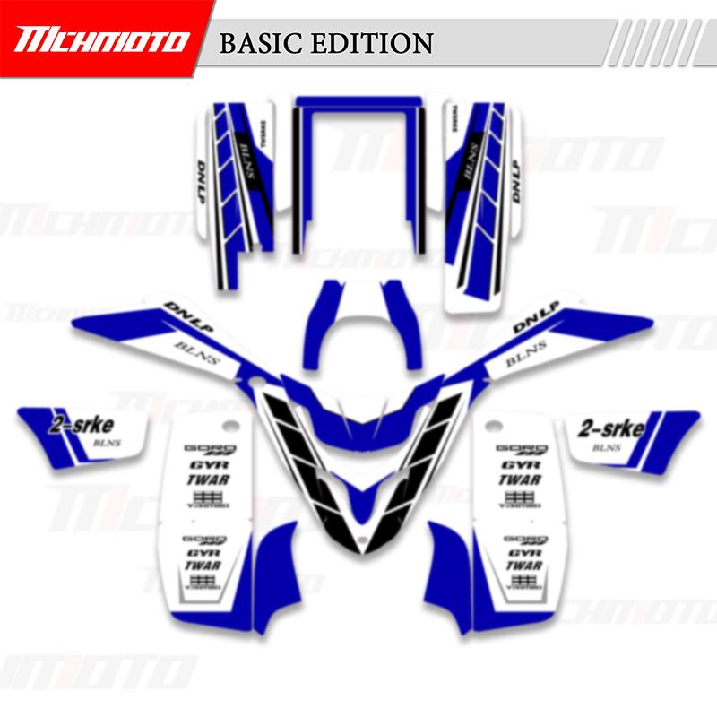MCHMFG Motorcycle Decals Stickers Backgrounds Graphics Kits For YAMAHA Blaster YFS200 YFS 200 1988-2006