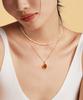 Lola Rose Cookie Heart Carnelian Heart Women'S Pendant Necklace