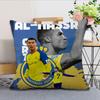 Federa Cuscino R-Ronaldo Custodia Stanza Camera da letto Divano Soggiorno Stella Schienale Auto C-Cr7 Quadrato Calcio Testiera