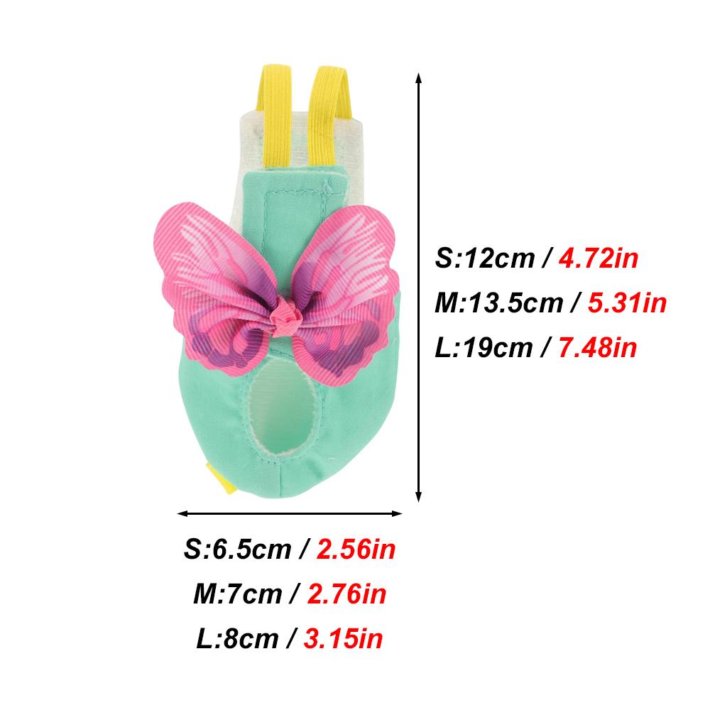 1PC Parrot Vest Harness Decorative Bow Adjust Bird Harness Without Leash for Pet Bird Cockatiels Budgies Outdoor Training Flying