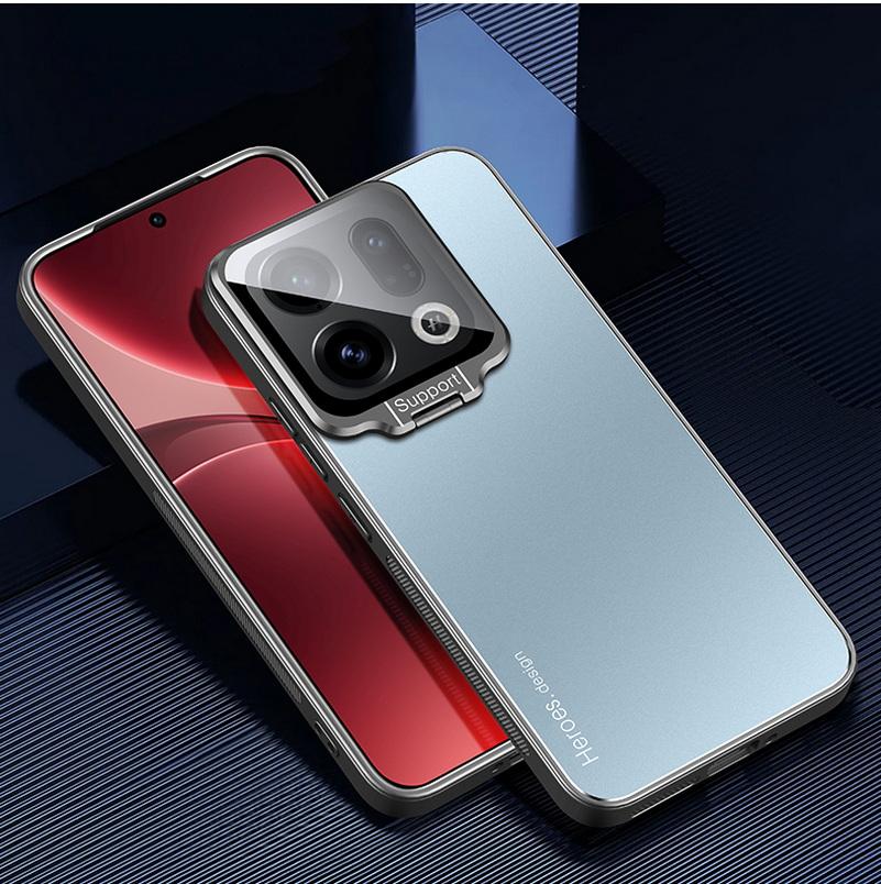 Metal Back Plate, Camera Protective Bracket Buckle Case For OPPO Find X9 Pro Find X9 X8 Ultra X8s + X7 Ultra X6 Car Holder Cover
