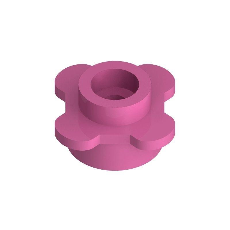 

10pcs 33291 28573 Plate Round 1x1 with Flower Edge Block Moc Color Attachments Works featuring Brick DIY Children s Toy 10pcs