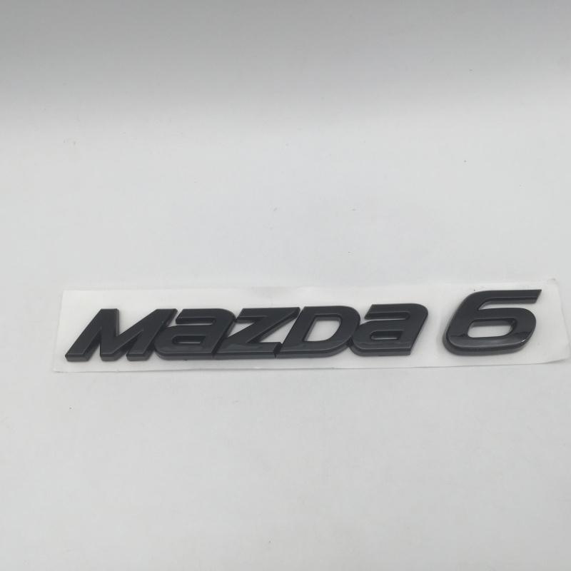 1pcs 3D ABS for Mazda 2 3 6 car Letter Rear tail trunk Decals Emblem badge sticker Decal car styling auto Accessories b58