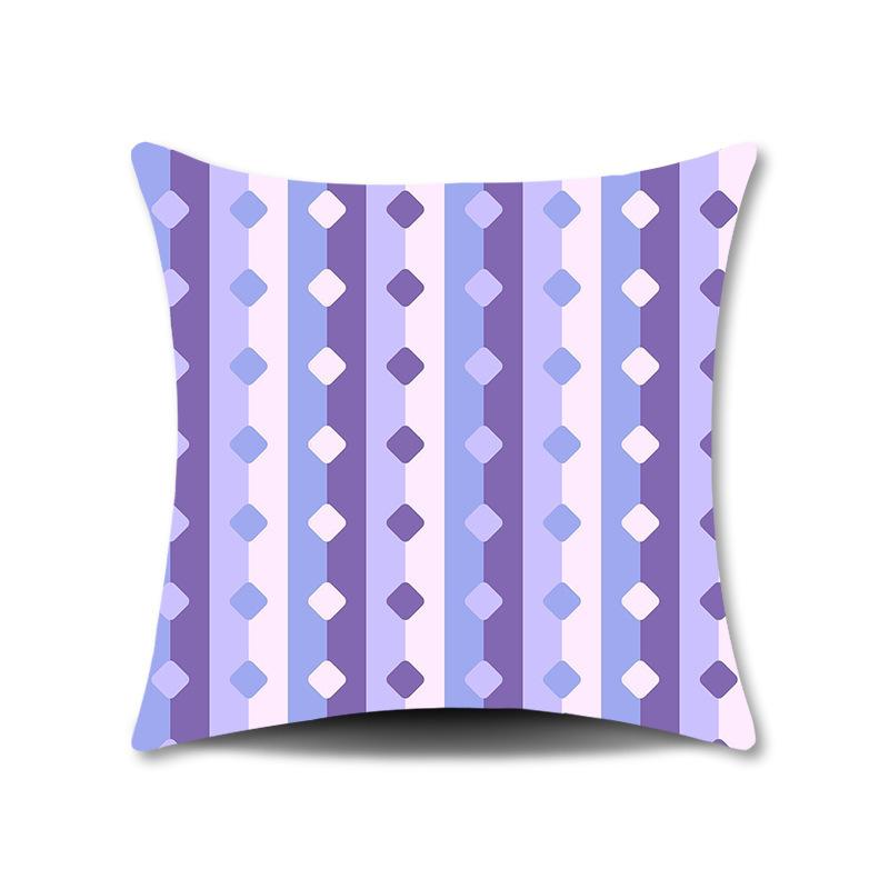 Spring Flower Print Pillow Cover for Home Living Room Sofa Cushion Cover Linen Print Cushion Cover