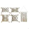 Embroidery Woven Tufted Cushion Quilted Pillow Case Cover for Sofa Bed Decor