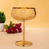Coupe Martini Glass Gold Set of 2 Stainless Steel Champagne Flute Glass Trendy Wine Glasses for Gathering Party Anniversary In Home, Bar