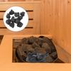 10 Stuks Warmtebehoudende Sauna Stenen Basalt Vulkanische Rotsen 2-2,5 cm voor Elektrische Saunakachel Stoomcabine Steen Verwarming Zachte Warmte