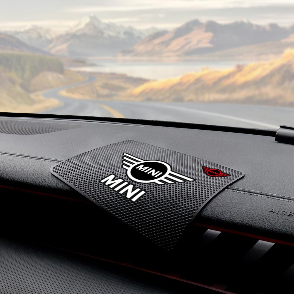Silicone Car Dashboard Phone Toy Ornament Anti Slip Mat For Mini Cooper JCW Works F54 F55 F56 F57 F60 R50 R52 R53 R55 R56 R57