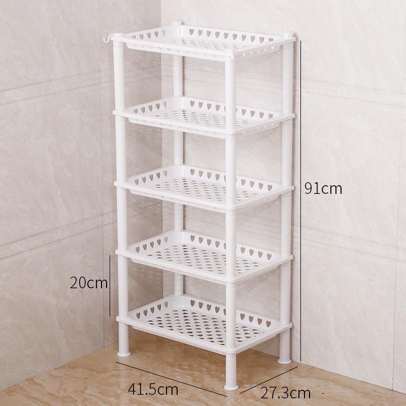 Multi-layer Storage Rack for Kitchen and Bathroom