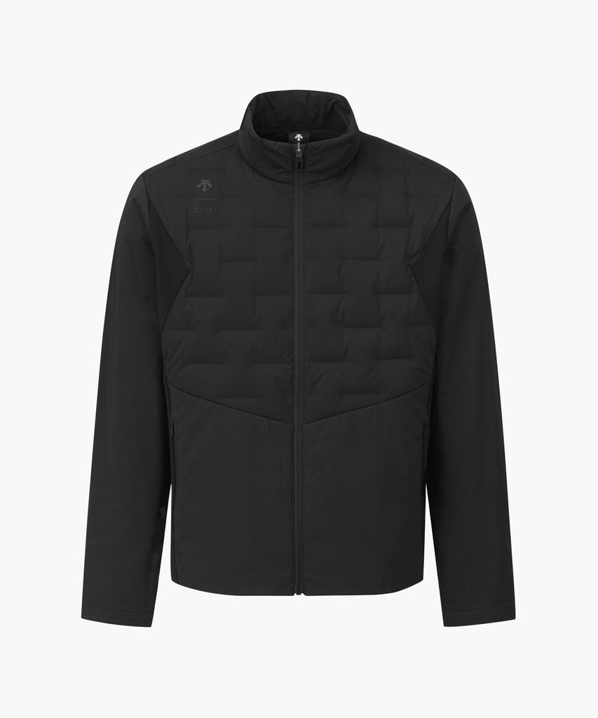 Descente Golf Men'S Jersey Mix Tube Down Jumper (Dq32Mfdj91)