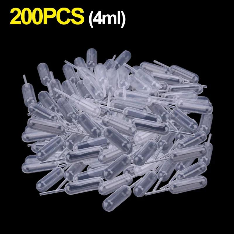50/200 buc pipete din plastic picurator de transfer cu stoarcere de unică folosință pentru gem lichid picurator cupcake ciocolată căpșuni mini pipete