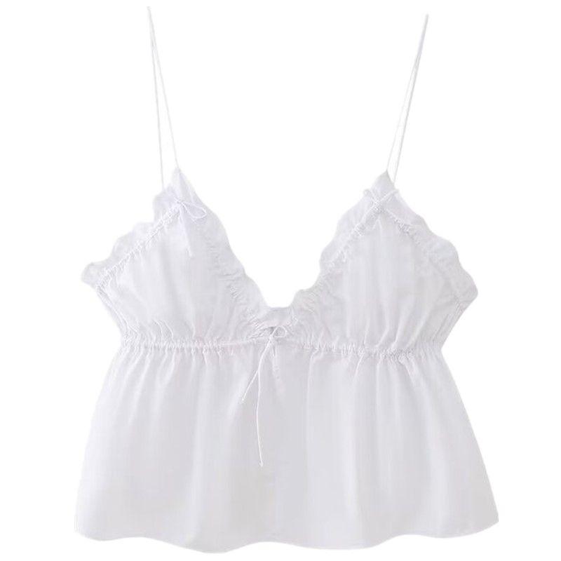 Fashion Style 2024 Spring New Women's Clothing Stylish Bowknot Decoration Poplin Tops 2715200 250