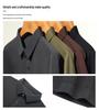2025 Spring/Autumn Men's Lapel Long Sleeve Casual Soft Comfortable POLO Shirt Set