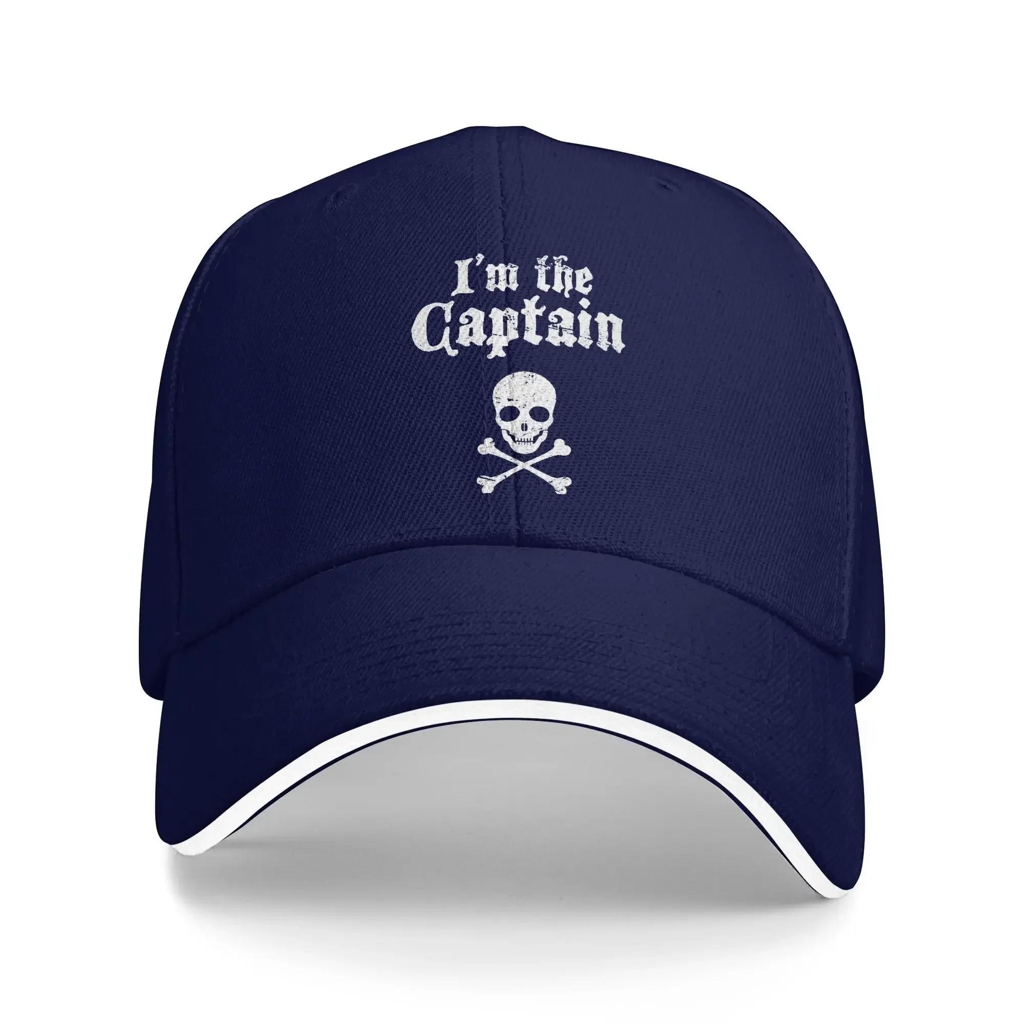 

The Captain Baseball Cap Unisex Women Custom Logo Trucker Hat Summer yk Cool Outdoor Gym High Quality Snapback Cap One Size