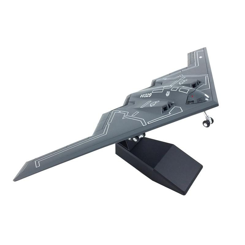 Maßstab 1/200 B2 Usaf B-2A Bomber Flugzeug Flugzeug Modell Replika Spielzeug zur Ausstellung Sammlung Weihnachtsgeschenke