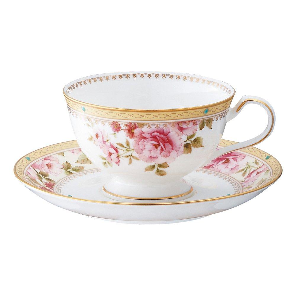 

Noritake Cup Saucer 190cc Hartford Bone China & (Coffee Tea) T97221/4861