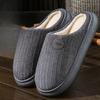 Nuovo Stile di Pantofole: Scarpe da interno in cotone, spesse, antiscivolo, in pile, calde e imbottite