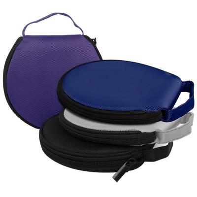Portable 20 Capacity CD DVD Carrying Case Dustproof Oxford Cloth Storage Bag with Hand Strap Dual-use Car CD Bag Office