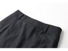 Serge Fabric Professional Summer Skirt Suit: Hip-hugging Short Formal Skirt