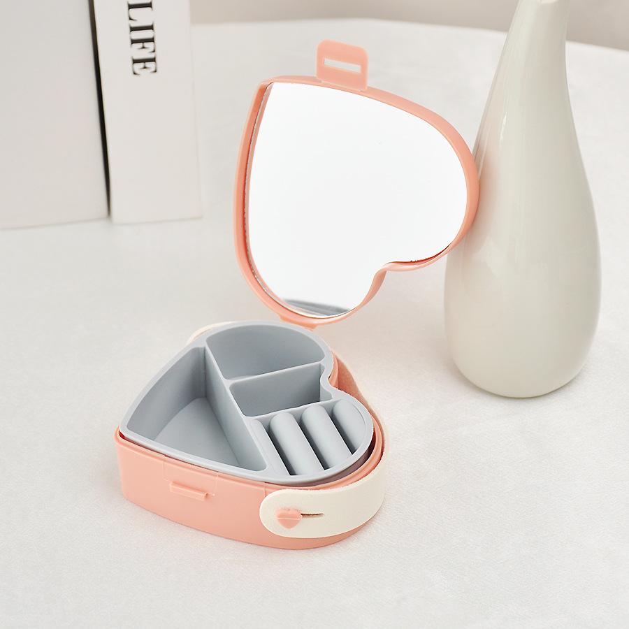 Ring Storage Box Luxurious Necklace Organizer Velvet Jewelry Box Elegant Pendant Storage Case For Travel Anniversary Jewelry