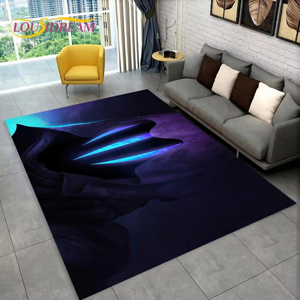 Tappeto da Gioco HD Serie Valorant, Tappeto per Casa Soggiorno Camera da Letto Divano Zerbino Decorazione, Tappetino Antiscivolo per Giochi per Bambini
