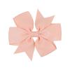 20Pcs Children Hair Clip Bow Hair Clip Sweet Princess Hair Clip Tailcoat Ribbed Satin Ribbon Baby Hair Accessory