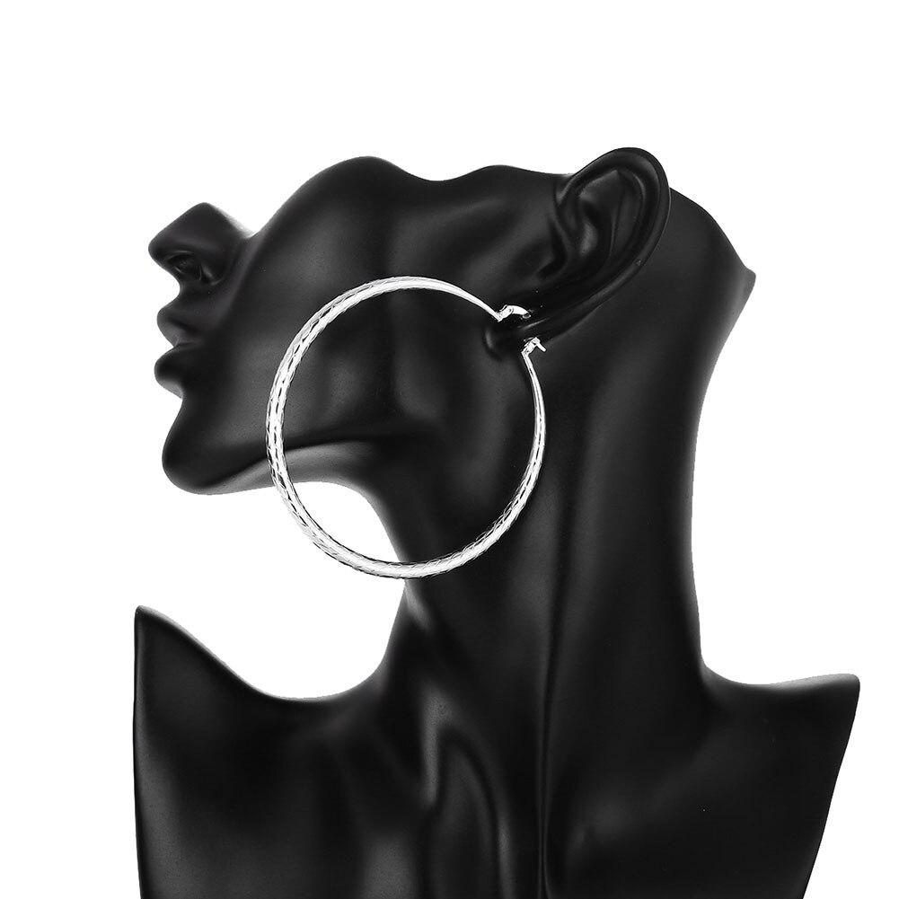 925 Sterling Silver Earrings ,Fashionable Fish Pattern Big Earrings ,Jewelry Gifts For Women 'S Parties