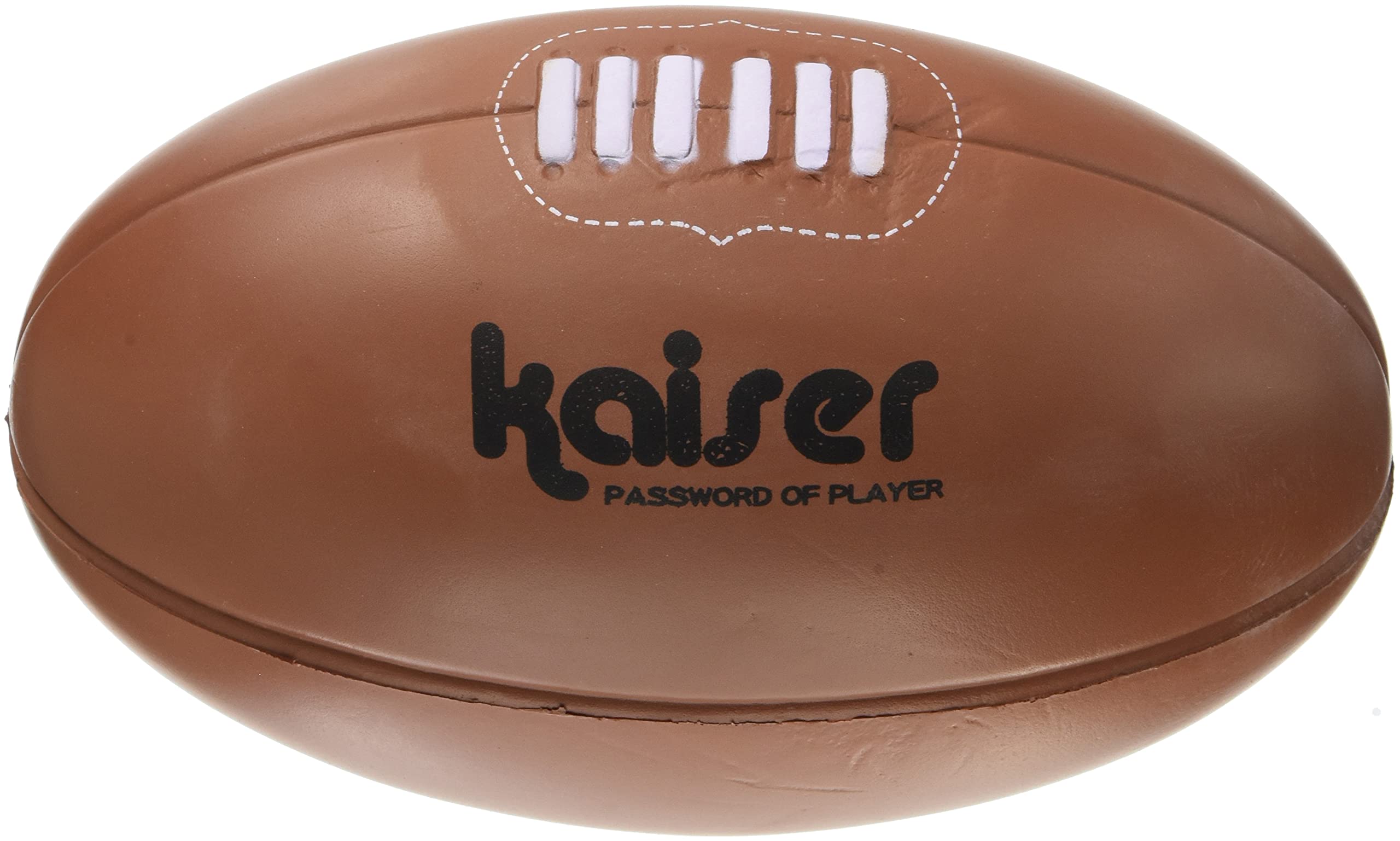 

Kaiser PU Rugby Ball with Hollow for Ball and Family Sports KW-429 Net, Ball, Games, Leisure,
