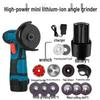 Hantian Gong 12V Cordless Brushless Angle Grinder & Polisher Kit CN Plug (adapter Included)