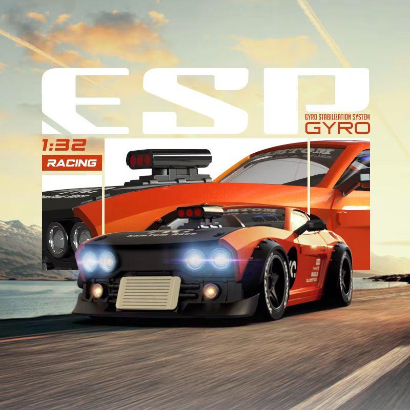 New Kamtom Km3299 1/32 Rc Car 4wd High-Speed Remote Control Drift Car With Gyro Professional Adult Racing Car Toys