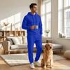 Men's Casual Pullover Hoodie Sweatshirt Set - Loose Track Suit