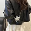 New Flower Shape Fashion Niche Design Versatile Light Luxury Chain Shoulder Messenger Bag Women