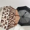 1PC Leopard Print Tiger Print Umbrella-8-Rib Reinforced, Automatic Open, Lightweight & Durable, Cute Fashion Accessory for Outdoor-T376