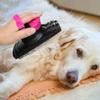 Plastic Horse Bath Massage Brush Sprayable Pet Bathing Brush Multipurpose Harness Spray Brush  Cats
