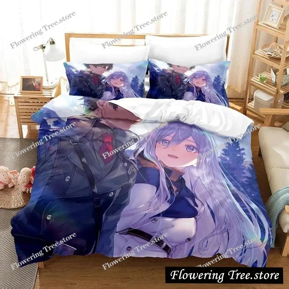 Anime 86 Eighty Six Bettwäsche Set Bettbezug Bettset Steppdeckenbezug Kissenbezug Bettdecke King Queen Größe Jungen Erwachsene Bettwäsche Set