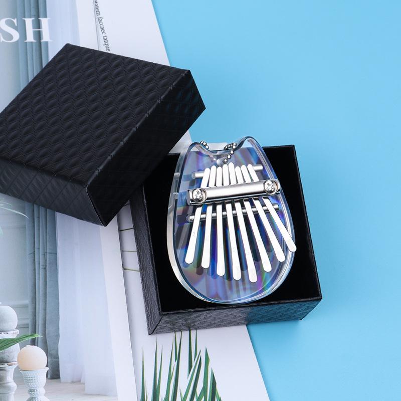 8 Tonlu Mini Başparmak Piyanosu - Hassas Ayarlı Kalimba Enstrümanı