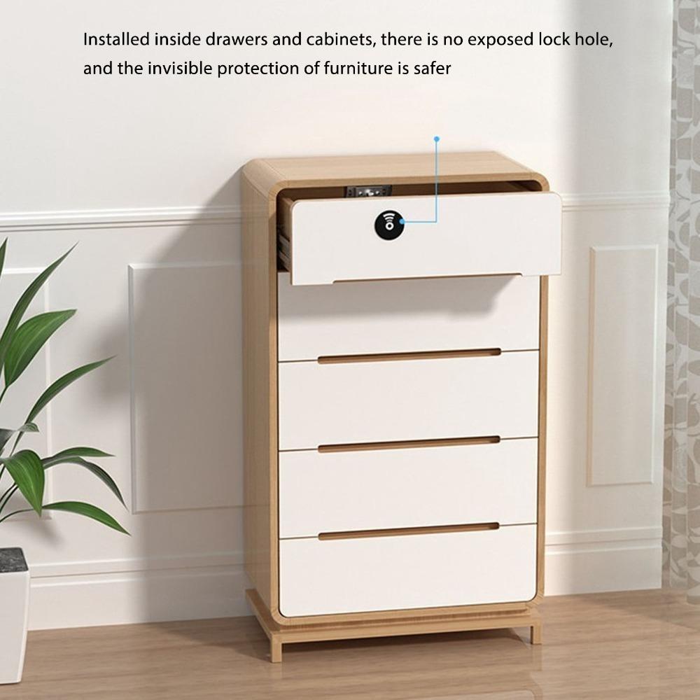ABS Drawer Lock Digital Keypad Smart Cabinet Lock Safety Electronic Cabinet Lock Cupboard