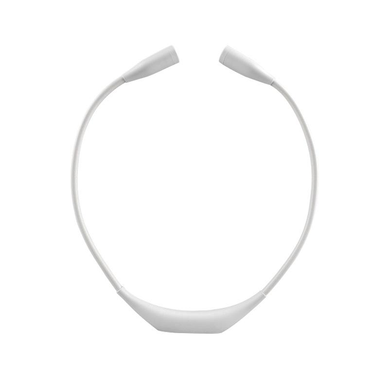 

Светодиодный на шейный светильник с USB-подзарядкой: Носимое устройство для чтения и защиты глаз для студентов, идеально подходит для ночного бега, улицы и многого другого Type-C Button, Stepless Dimming, Single White белый