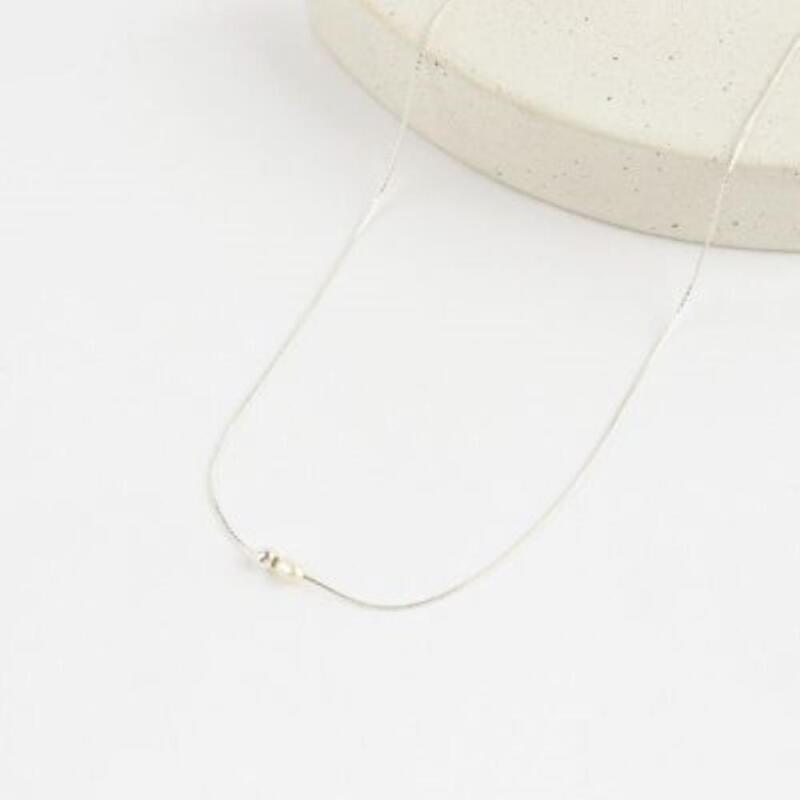 

Women s Enamel Fashion Pearl Necklace A33363_Single Item