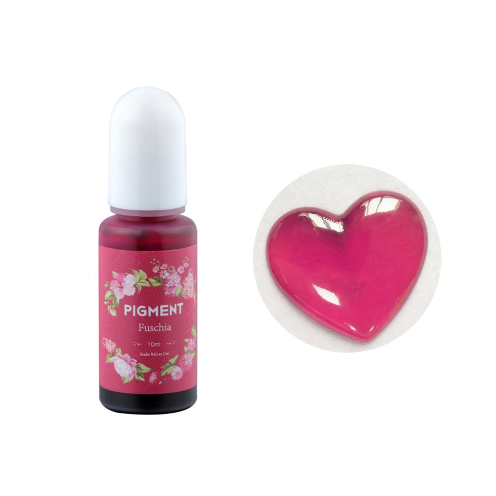 26 Farben 10ml Epoxidharz Pigment Flüssig Epoxid UV-Harz Farbstoff für DIY Harz Färbung Schmuckherstellung Handwerk Kunst