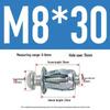 304 Stainless Steel Petal Nut Car Expansion Screw Rivet