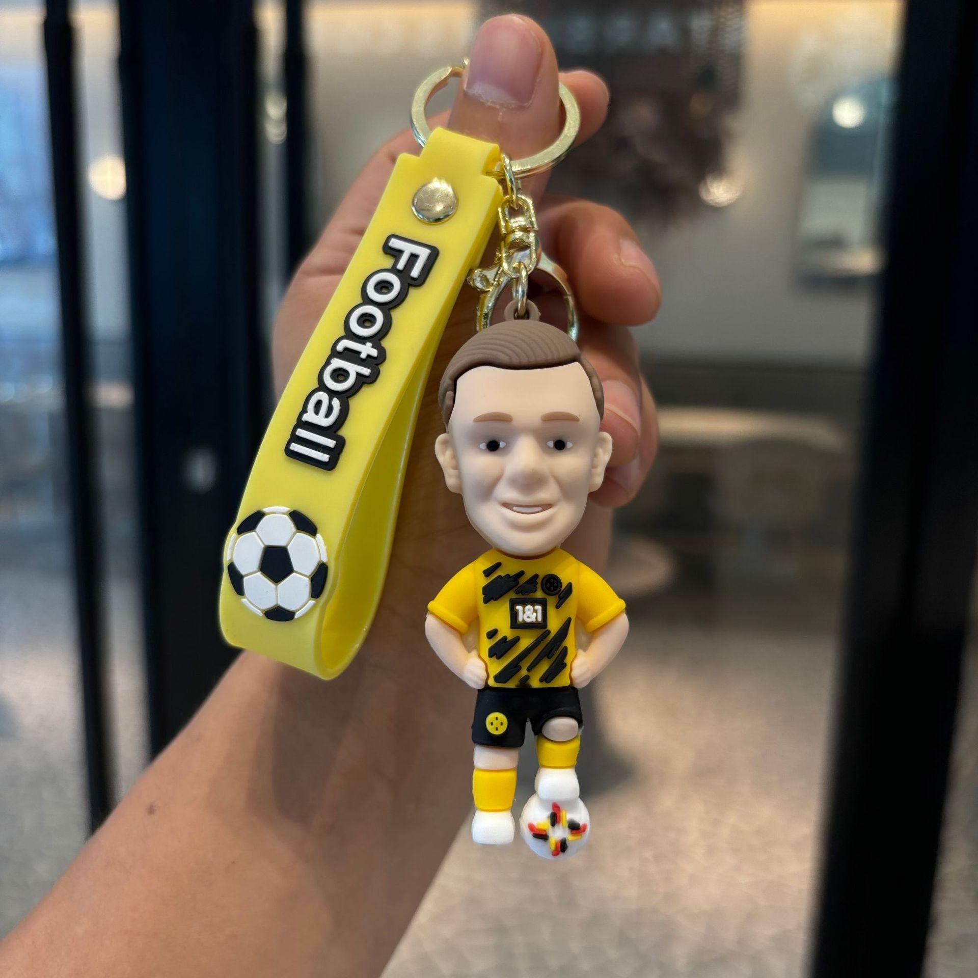 

брелок cr7 Футбол Футбол Звезда Подвеска Брелок Фанаты Ювелирные Изделия Подарок