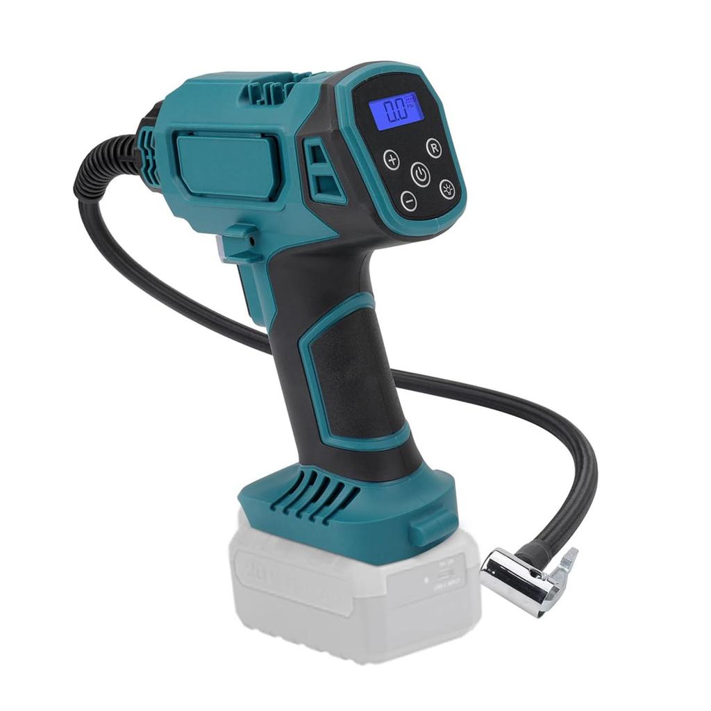 120PSI Auto-Luftpumpe Digitalanzeige Multifunktional Akku-Tragbare Reifenpumpe für BL1820 BL1830