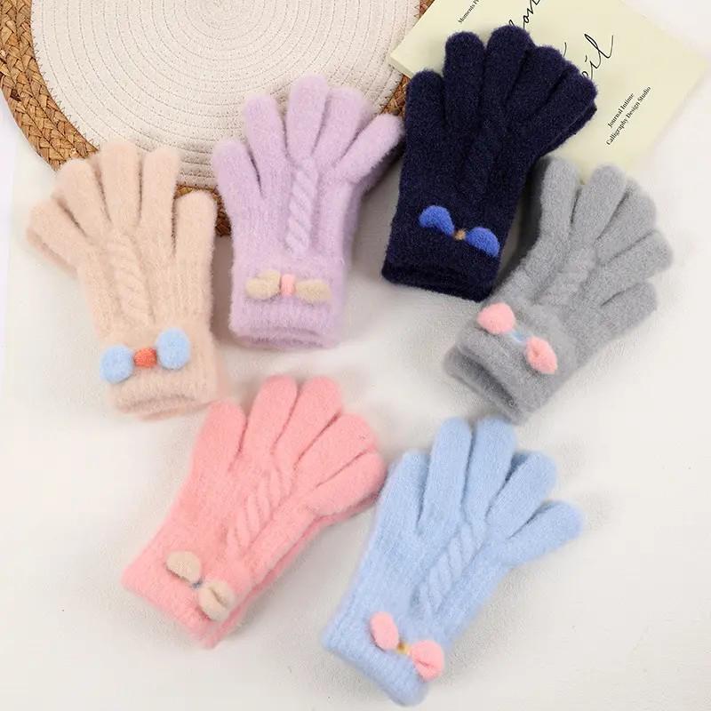 

Предложение для новичков: Зимние перчатки без пальцев из трикотажа с антифризом - Милые плюшевые и теплые