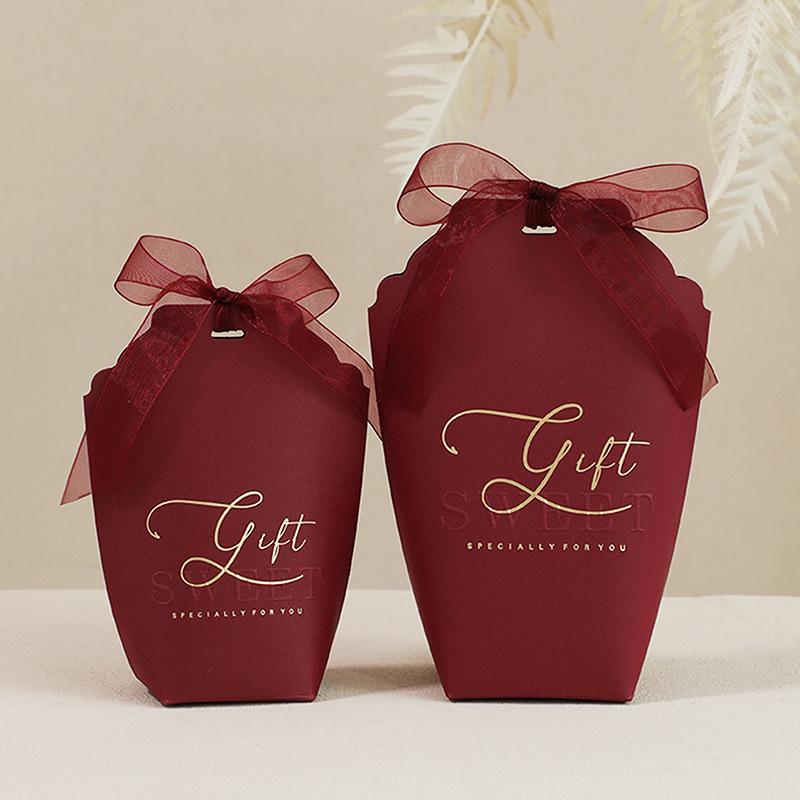 Elegant Wedding Gift Candy Box Packaging Small