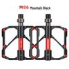 PROMEND M86 Aluminum Alloy Three-Bearing Bicycle Pedals for Mountain and Road Bikes